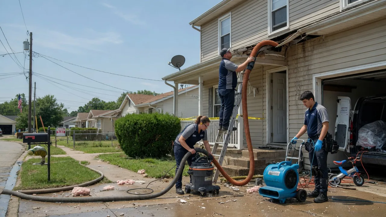 Water Damage Restoration in Quinton, AL near me